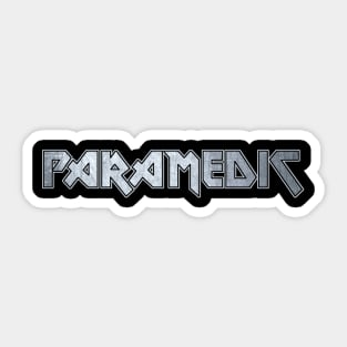 Paramedic Sticker